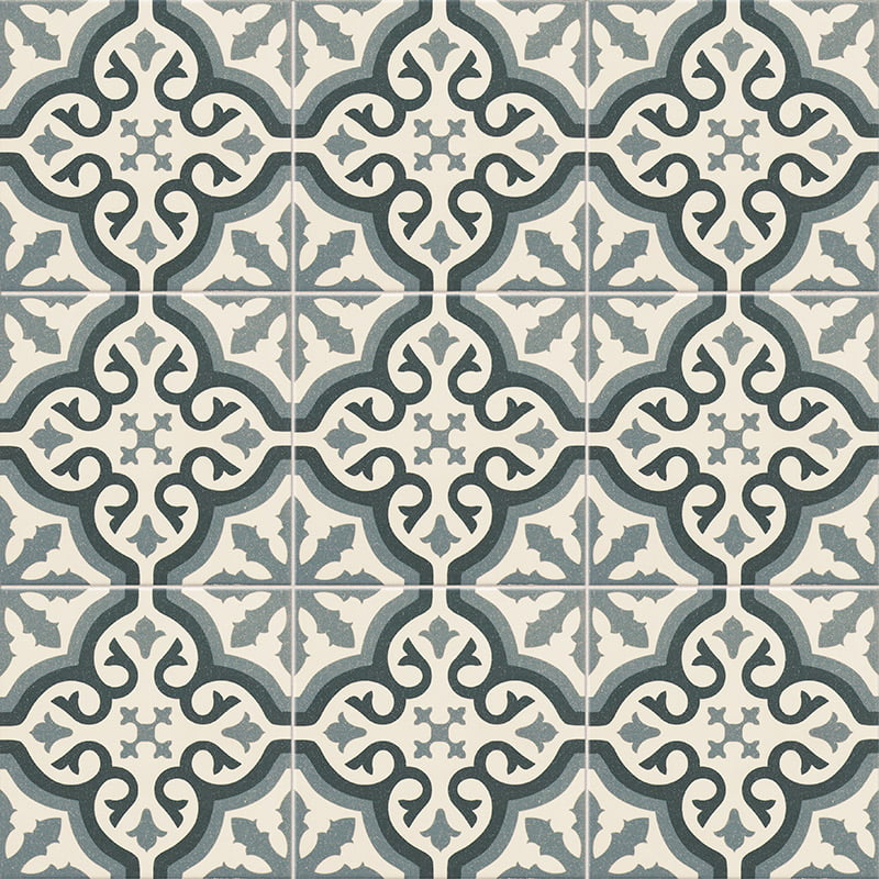 Плитка керамогранітна Centro Florentine Blue 200x200x9 Mainzu - Зображення