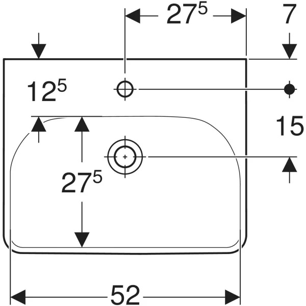 Умывальник 55 Smyle Square 500.259.01.1 Geberit - Зображення 197847243-9b5fd.jpg