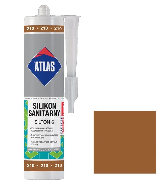 Силикон Atlas Silton S №210 какао (280 мл) - Зображення 198372494-5a056.jpg