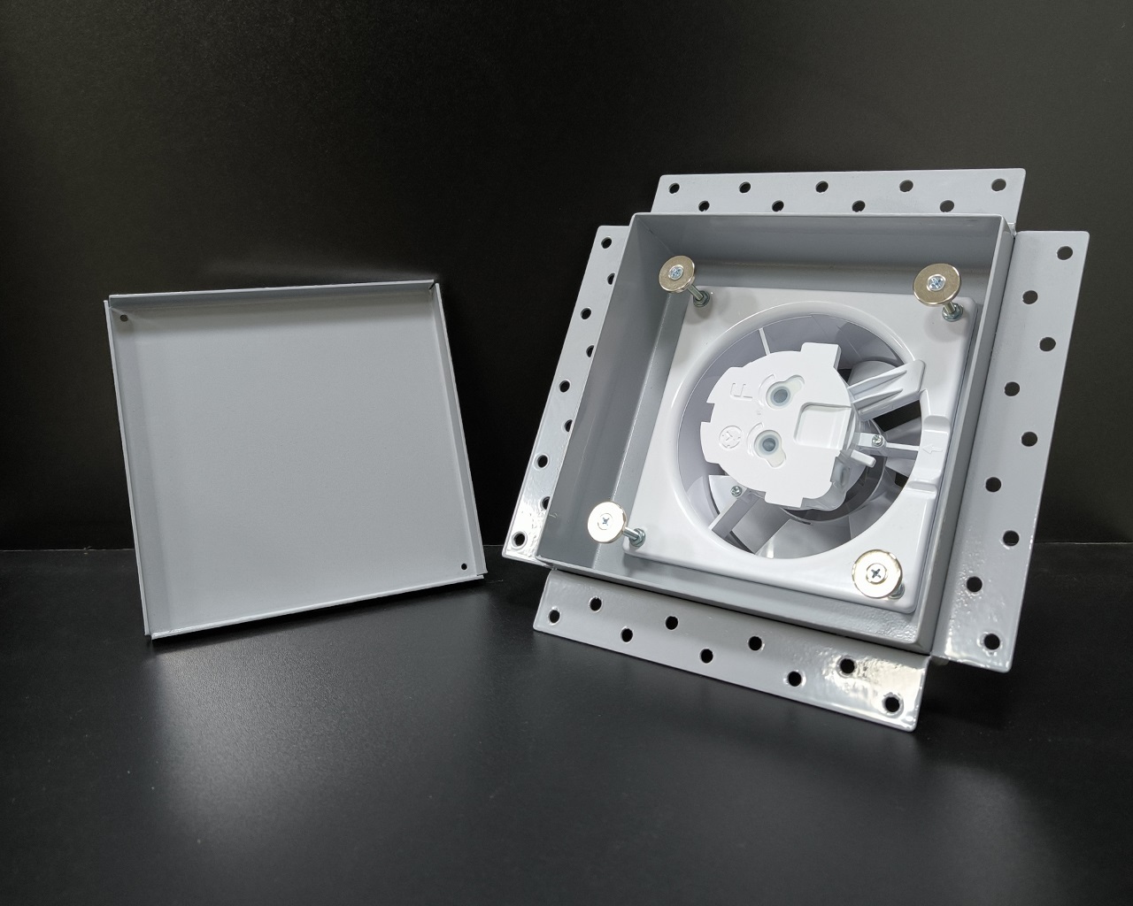 Модуль прихованого монтажу для витяжних вентиляторів dRim Hewa Grey AirRoxy - Зображення 198447143-6f398.jpg