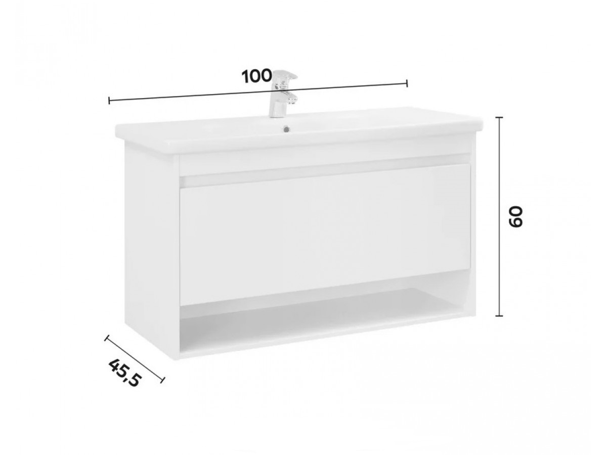 Шафка з умивальником Silvia Sil-100 антрацит Juventa - Зображення 198447348-73140.jpg