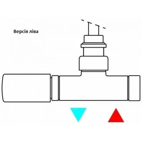 Комплект вентилей интегрированный термостатический левый Unico All in One Ral Nature Terma - Зображення 198573450-d20ca.jpg