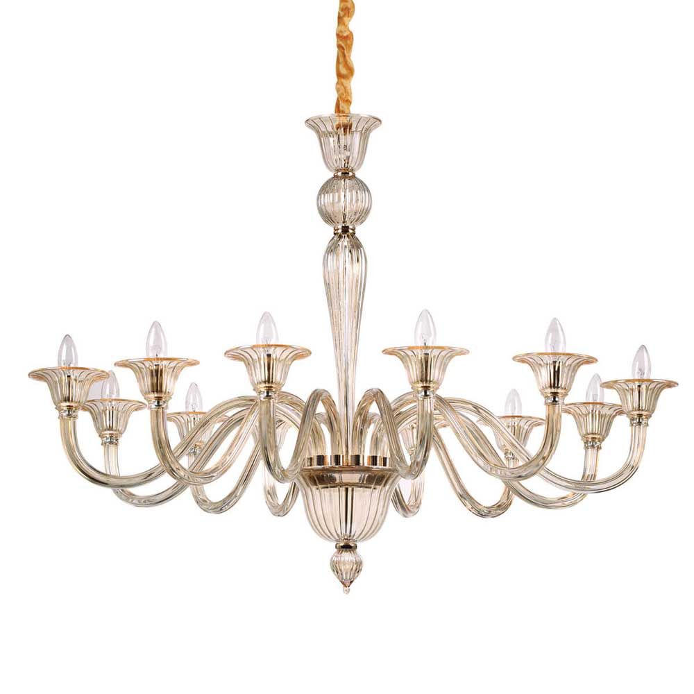 Люстра BRIGITTA SP12 AMBRA (199405), IDEAL LUX - Зображення