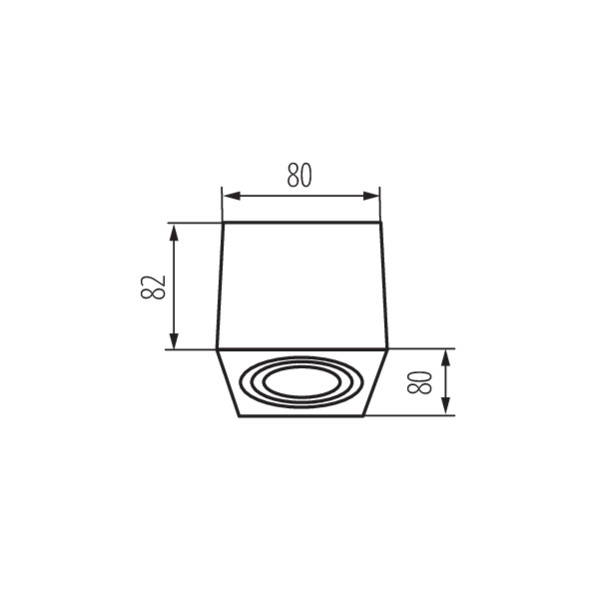 Точковий світильник DUCE AL-DTL50 (19950), Kanlux - Зображення 19950--.jpg