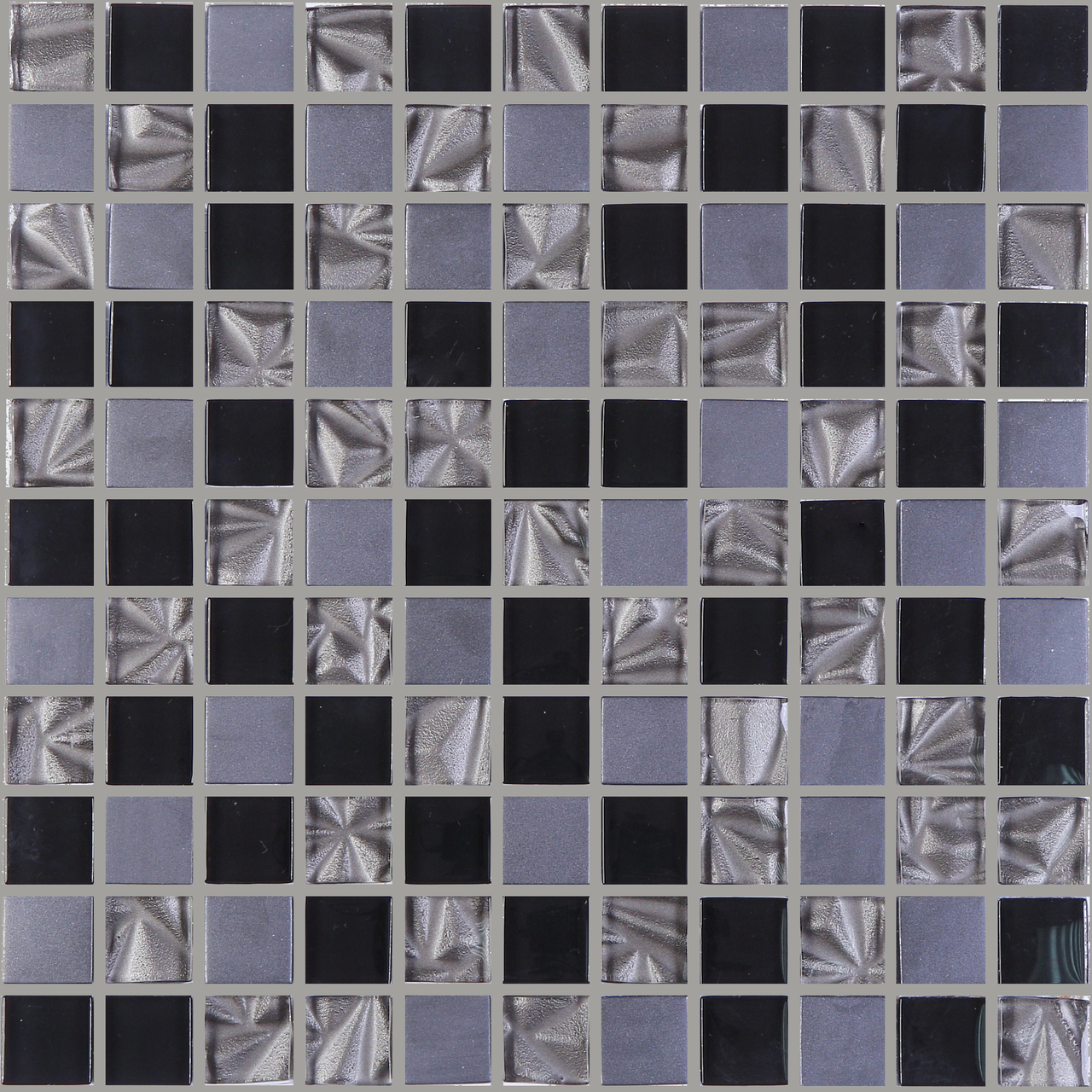 Мозаїка GM 8002 C3 Imperial S4-Ceramik Black-Black 300x300x8 Котто Кераміка - Зображення 1a630-gm-8002-grey.jpg