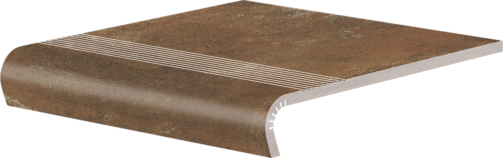 Сходинка з капіносом V-shape Piatto Red 320-50x300x9 Cerrad - Зображення 1a911-v-shape_piatto_red_32x30cm-copy.jpg