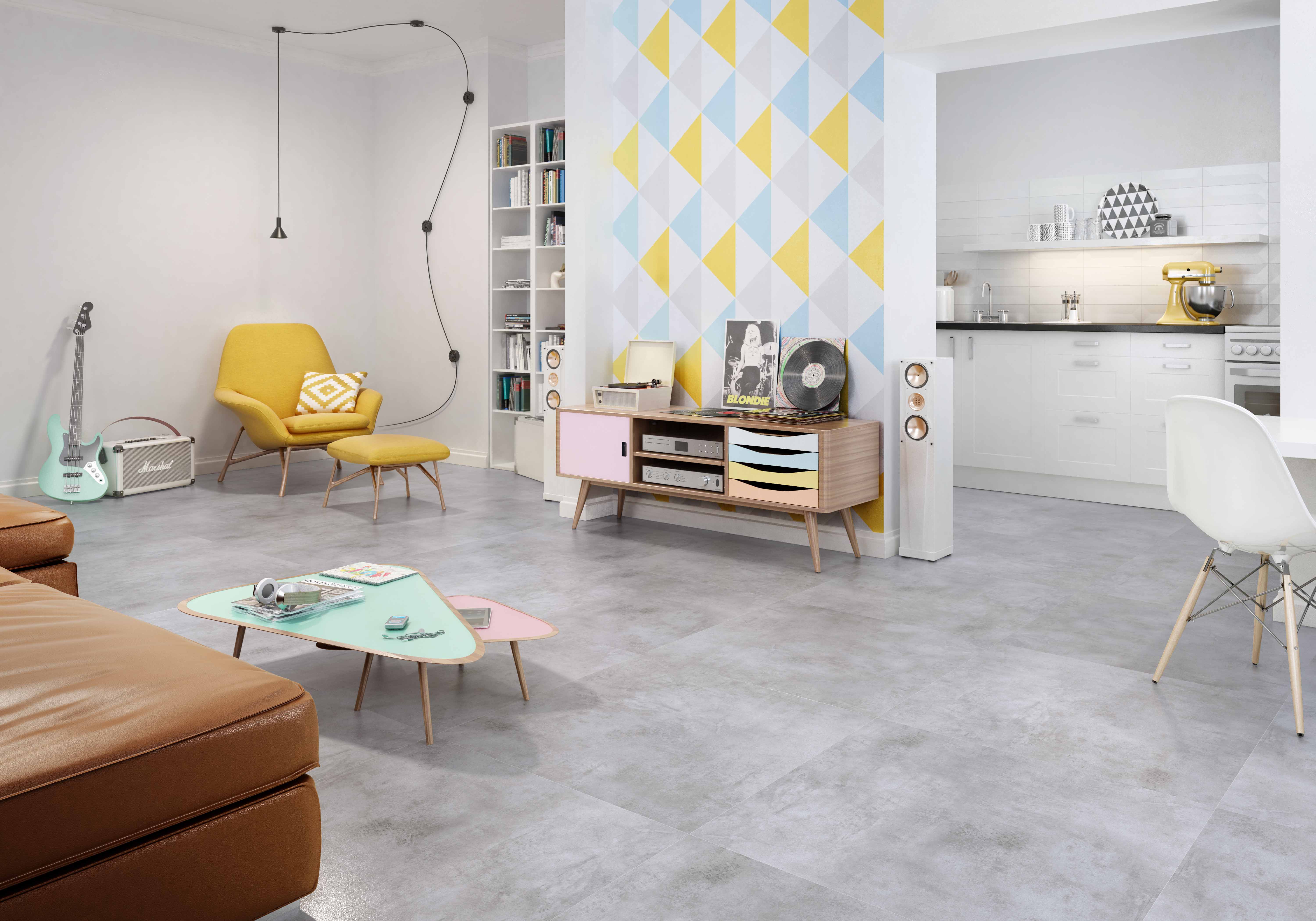 Сходинка Scratch Grys 298x598x9 Paradyz - Зображення 1fc31-scratch_grys_aranz..jpg