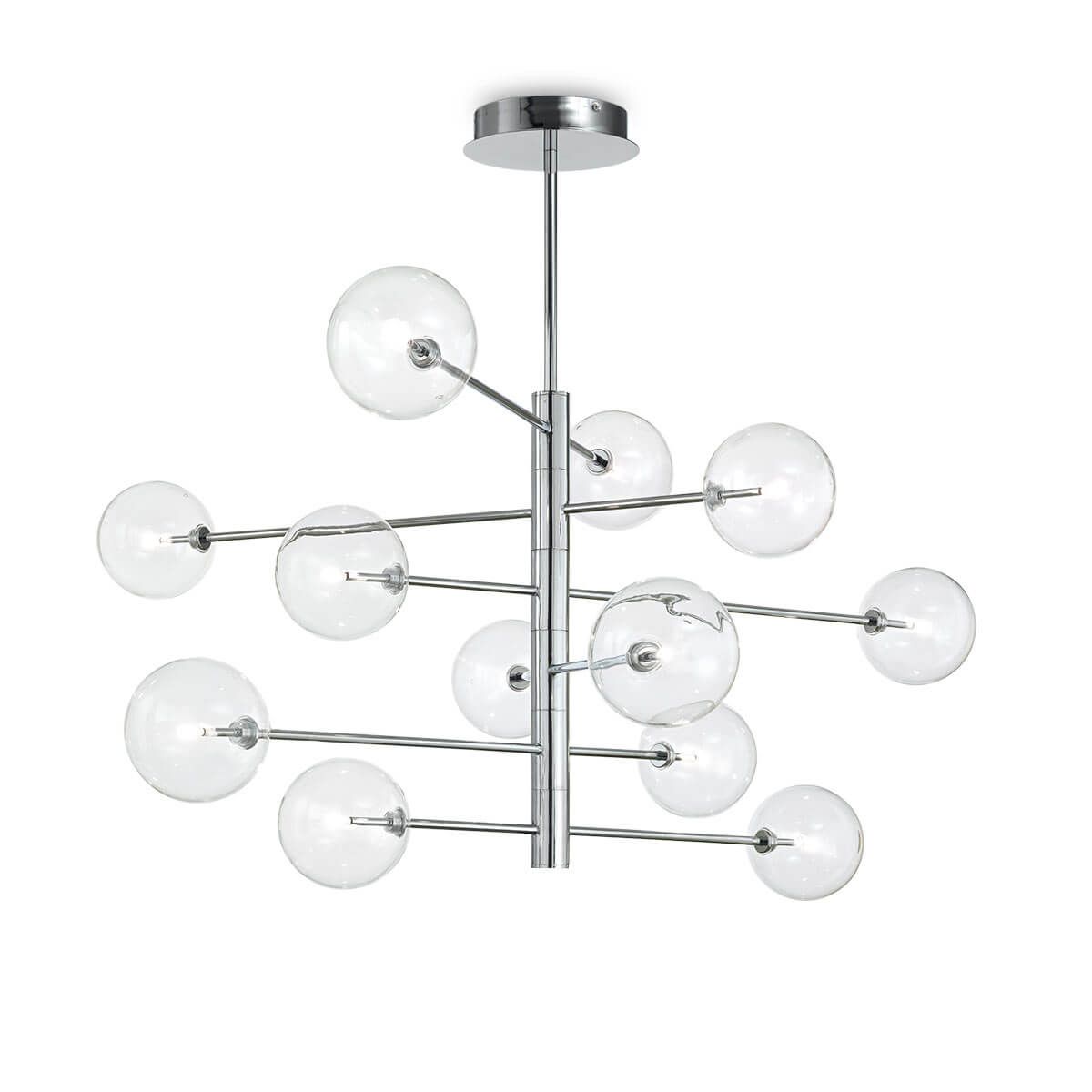 Люстра EQUINOXE SP12 CROMO (200118), IDEAL LUX - Зображення