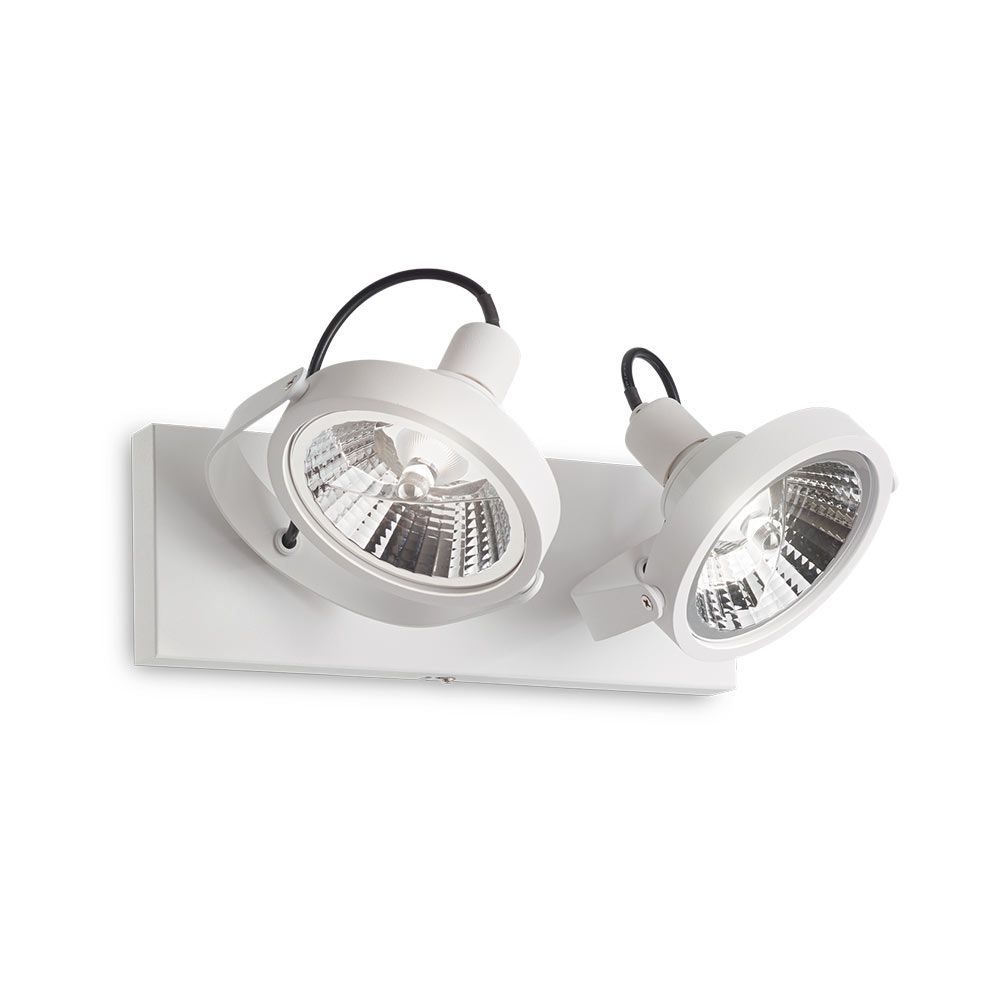 Спот GLIM PL2 BIANCO (200200), IDEAL LUX - Зображення