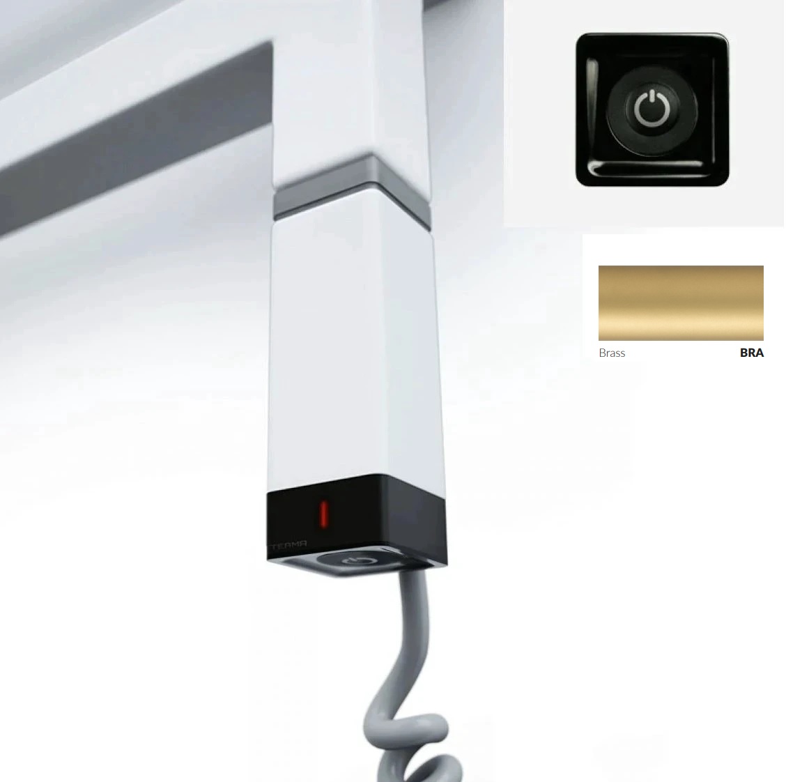 ТЭН скрытого монтажа One K 600W Ral Brass Terma - Зображення 200691068-d4c5e.jpg