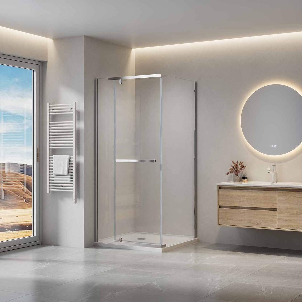 Душевая кабина ESDPS-90 Transparent RKUC500017 RAVAK - Зображення 201136873-9b7ab.jpg