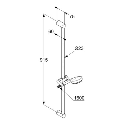 Душовий набір 3S Logo (6839305-00), Kludi - Зображення 201862-ab5e9.jpg