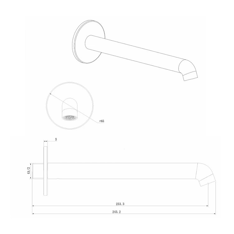 Излив для ванны Diament Gold PVD Brushed 436-004-31 Armaform - Зображення 202642011-c6f05.jpg