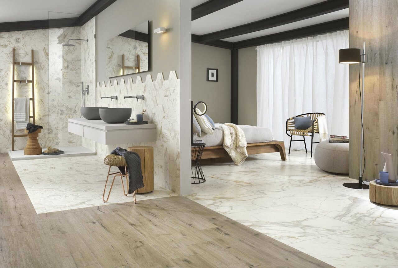 Плитка керамогранітна R4TP Woodtale Nocciola RECT 200x1200 Ragno - Зображення 203163-33809.jpg