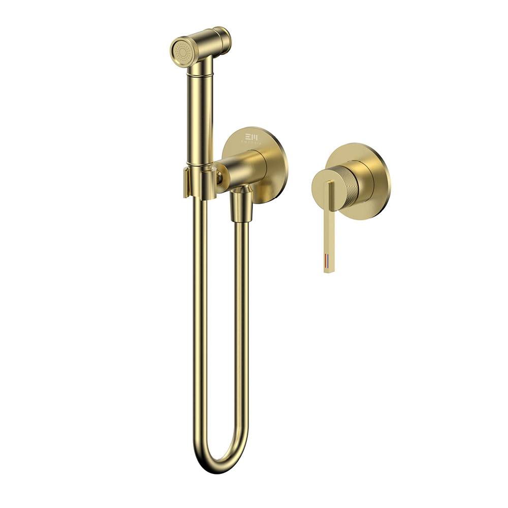 Гигиенический душ ORI золотой matt 08021GN-P EMPORIA - Зображення