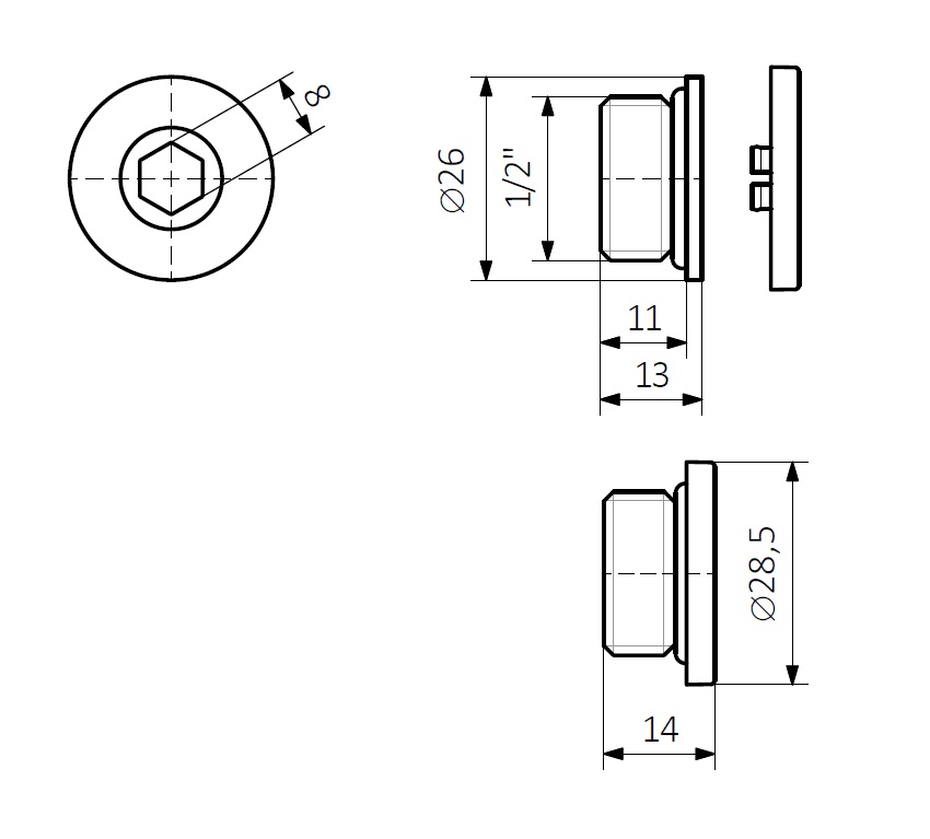 Заглушка хром WRZK001-CR Terma - Зображення 203864953-cbaea.jpg