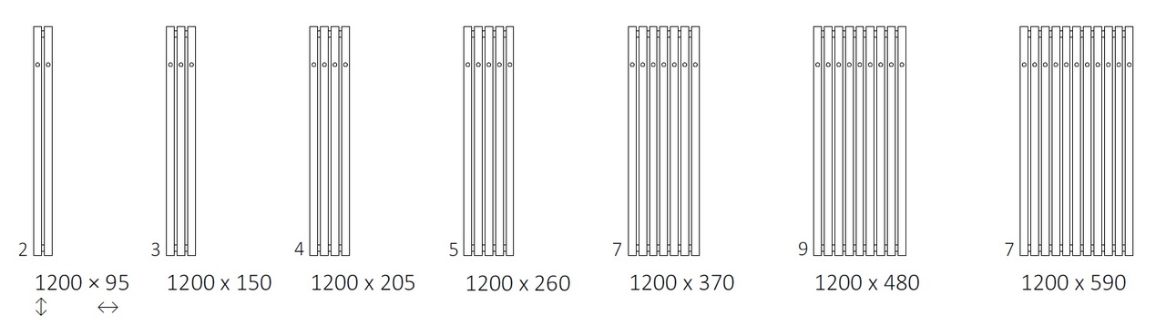 Рушникосушка Rolo Hanger 1200x95 Ral 9001 WGROW120009K901SX Terma - Зображення 204042204-5daac.jpg