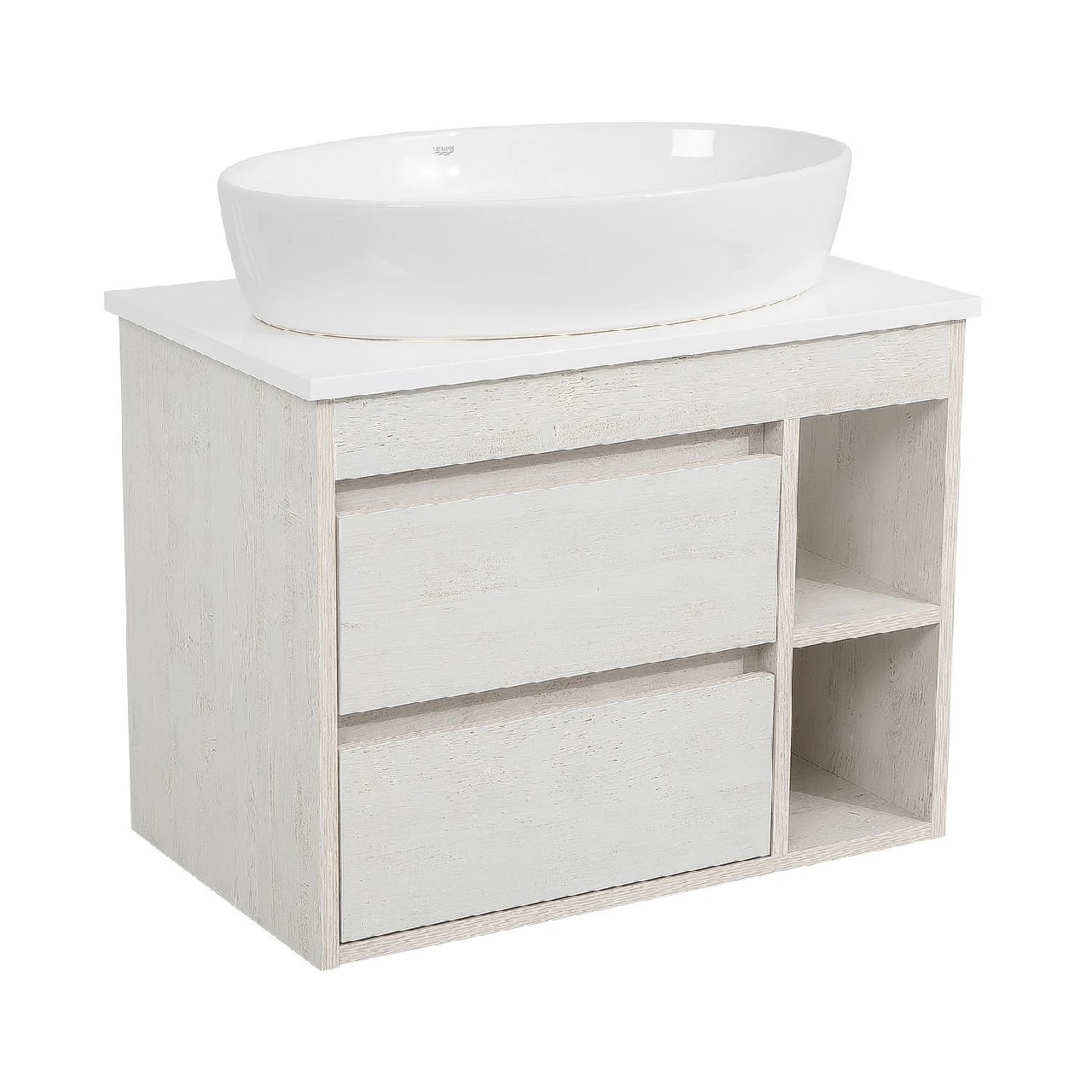 Шафка з умивальником Shelf нордленд 75 та стільницею Loft-Iron Аква Родос - Зображення 204397261-63237.jpg