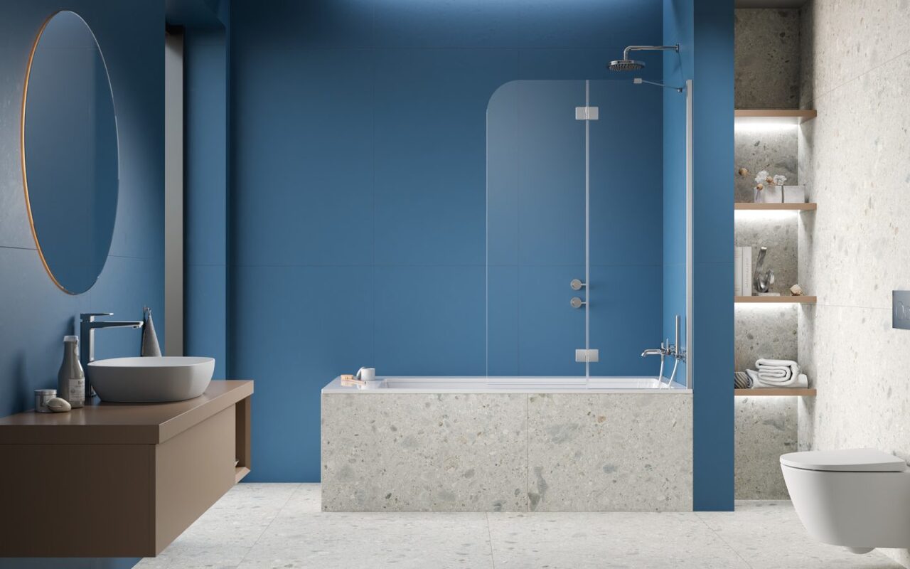 Шторка для ванни Garda Chrome PND II R 120x150 RADAWAY - Зображення 205292143-3a49b.jpg