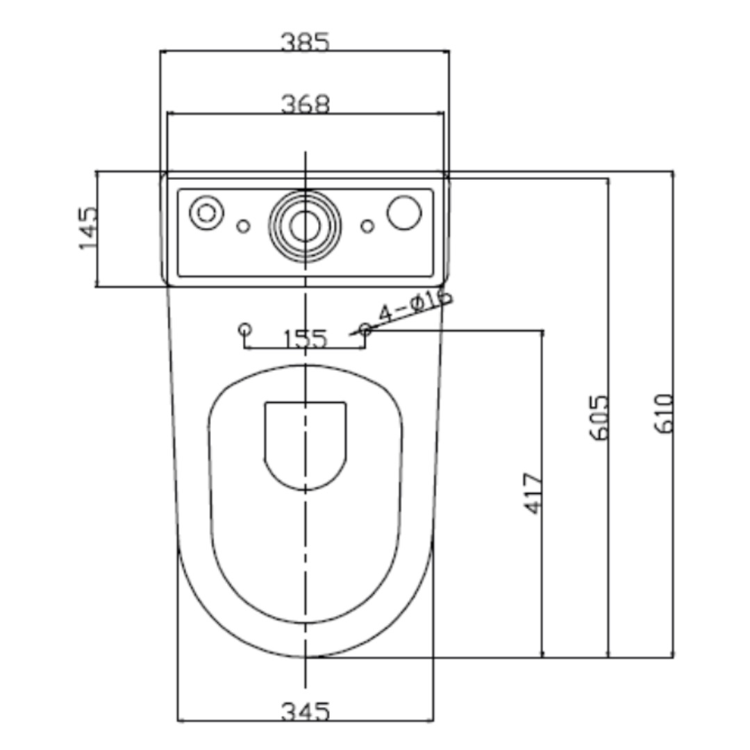 Унитаз напольный Concept Slim Combi RimOff RKUM100010 Ravak - Зображення 205420324-0fbcf.jpg