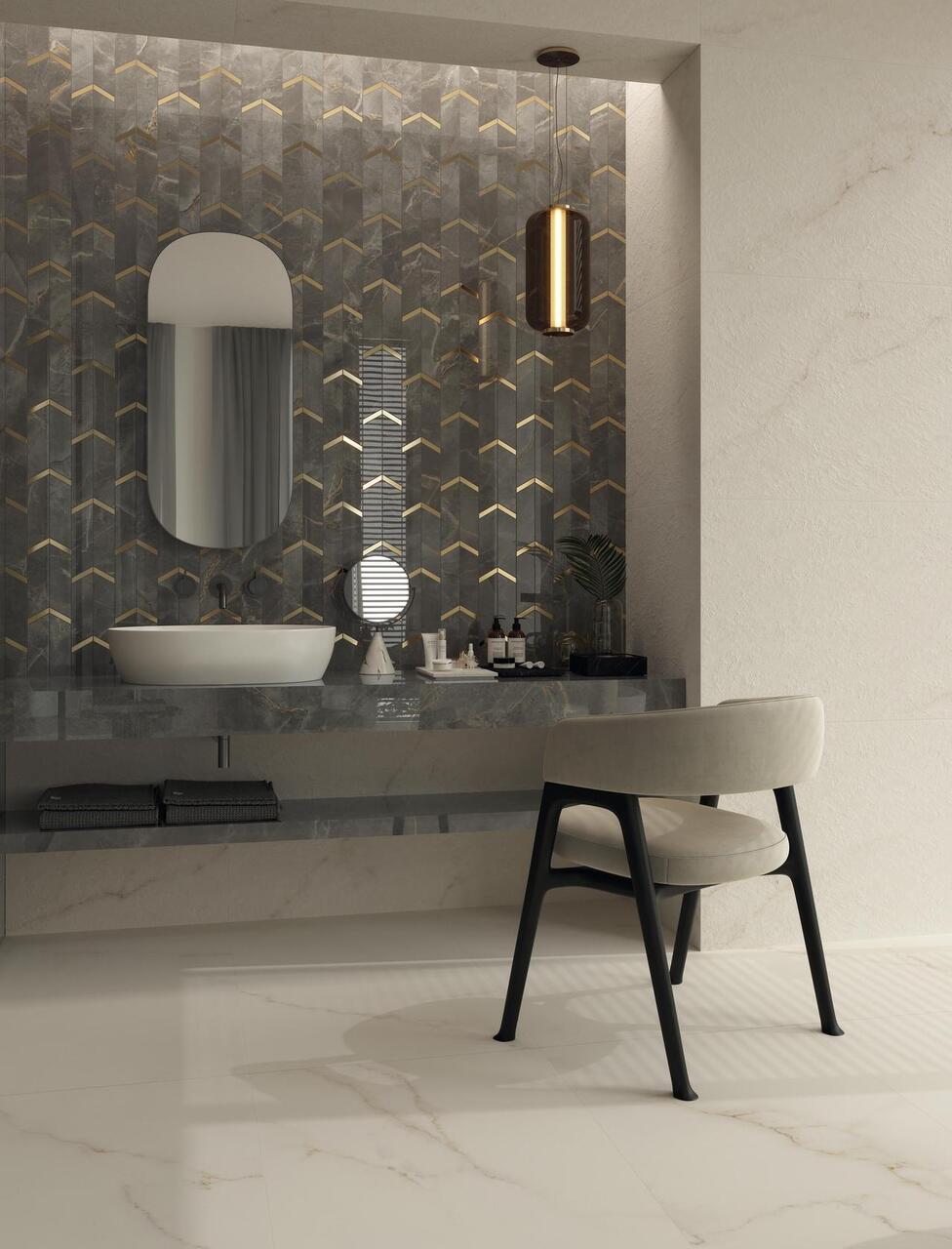 Плитка керамогранітна AFM2 Marvel Calacatta Apuano Hammered 600x1200 Atlas Concorde - Зображення 205420363-49bd3.jpg