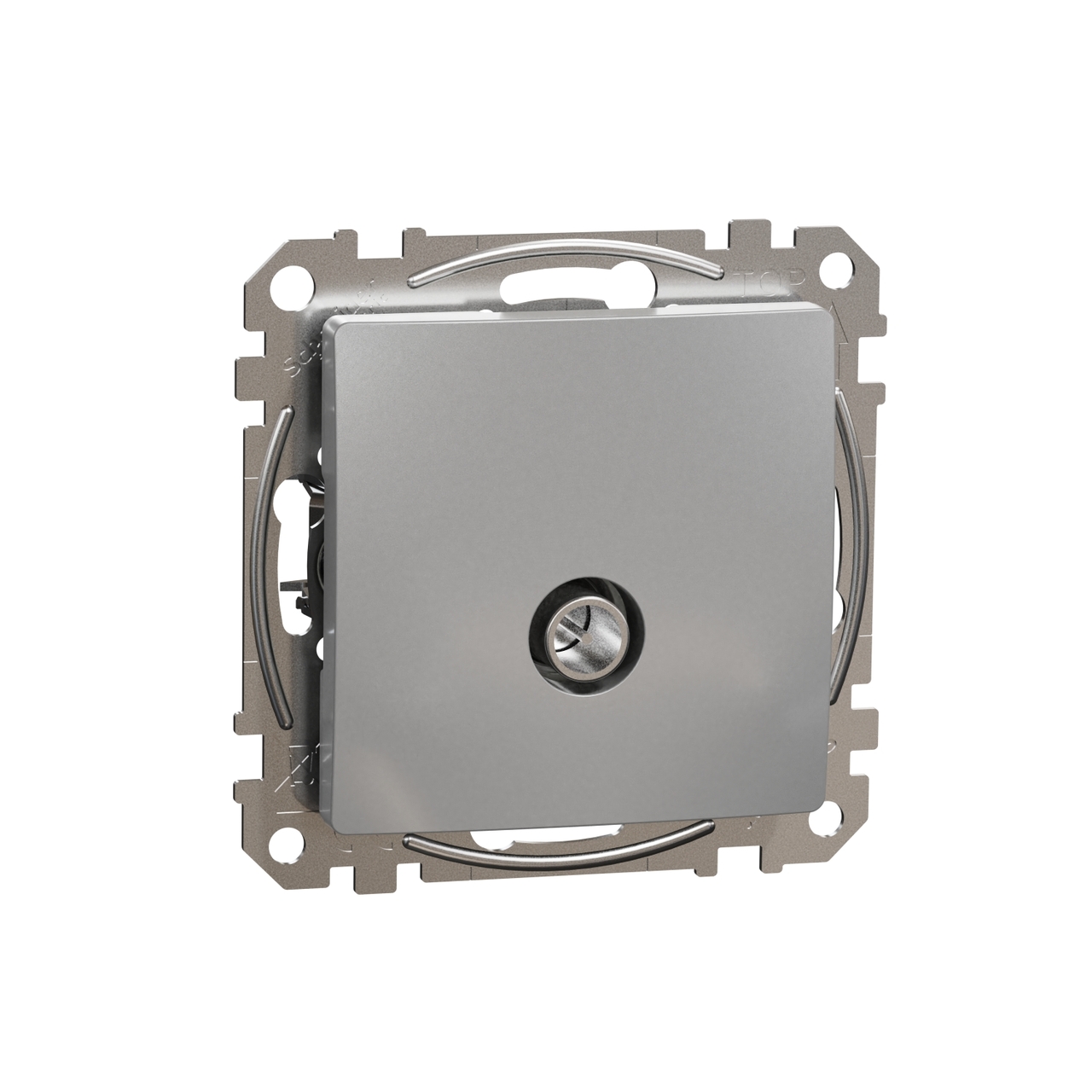 Розетка TV кінцева Алюміній Sedna Design & Elements (SDD113471), Schneider Electric - Зображення