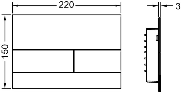 Кнопка зливу TECEsquare II 9240843 нікель matt TECE - Зображення 206431246-b746a.jpg