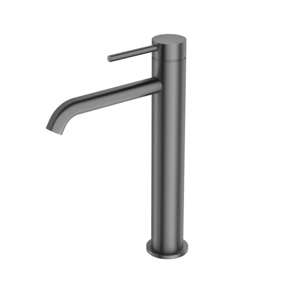 Смеситель для умывальника FLY gun metal 03011BN EMPORIA - Зображення