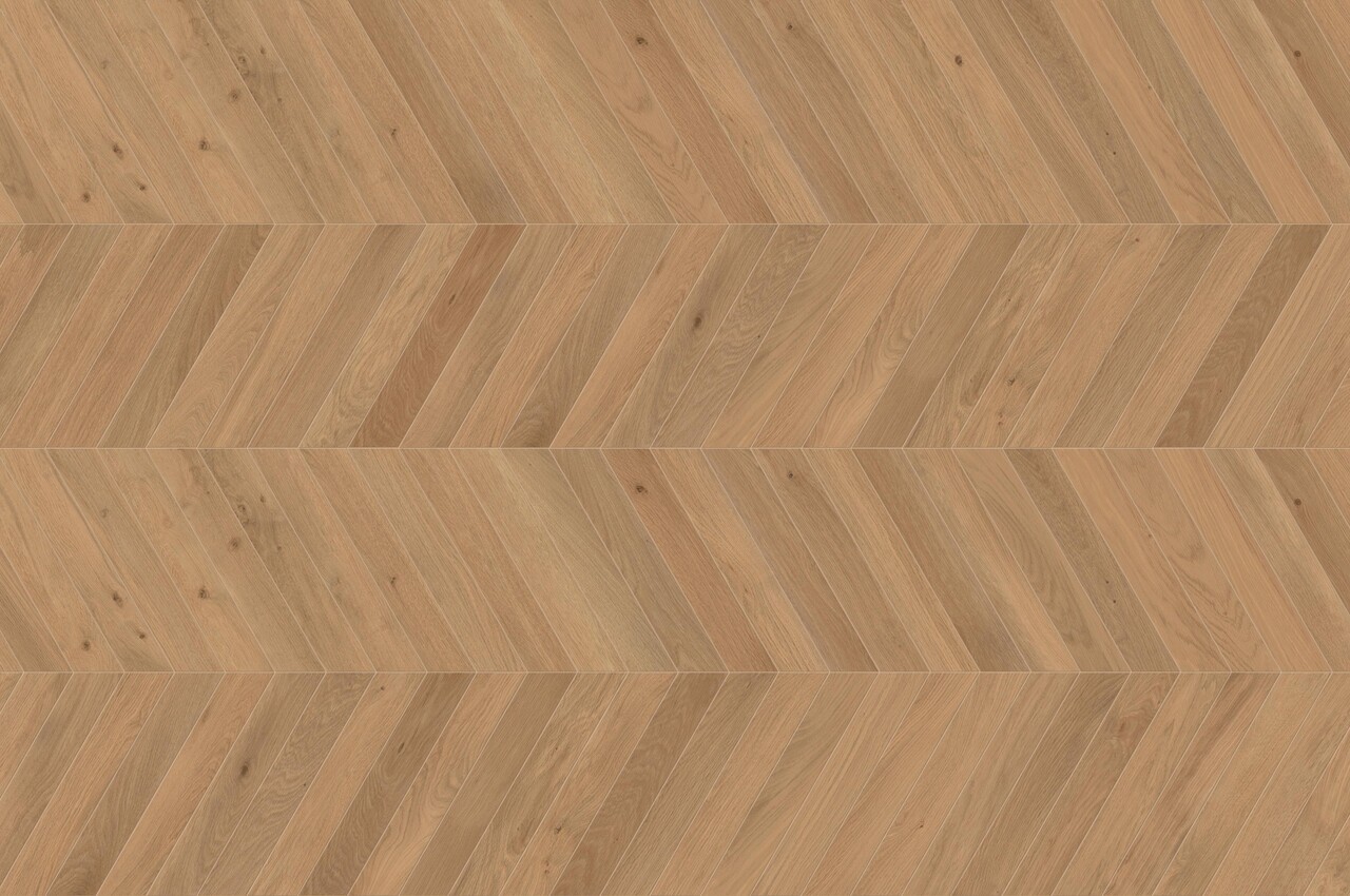Плитка керамогранитная AX4S Log Deep Oak Chevron 75x450 Atlas Concorde - Зображення