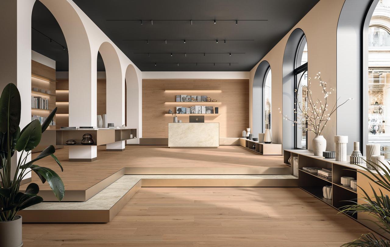 Плитка керамогранитная AX4S Log Deep Oak Chevron 75x450 Atlas Concorde - Зображення 206762398-65727.jpg