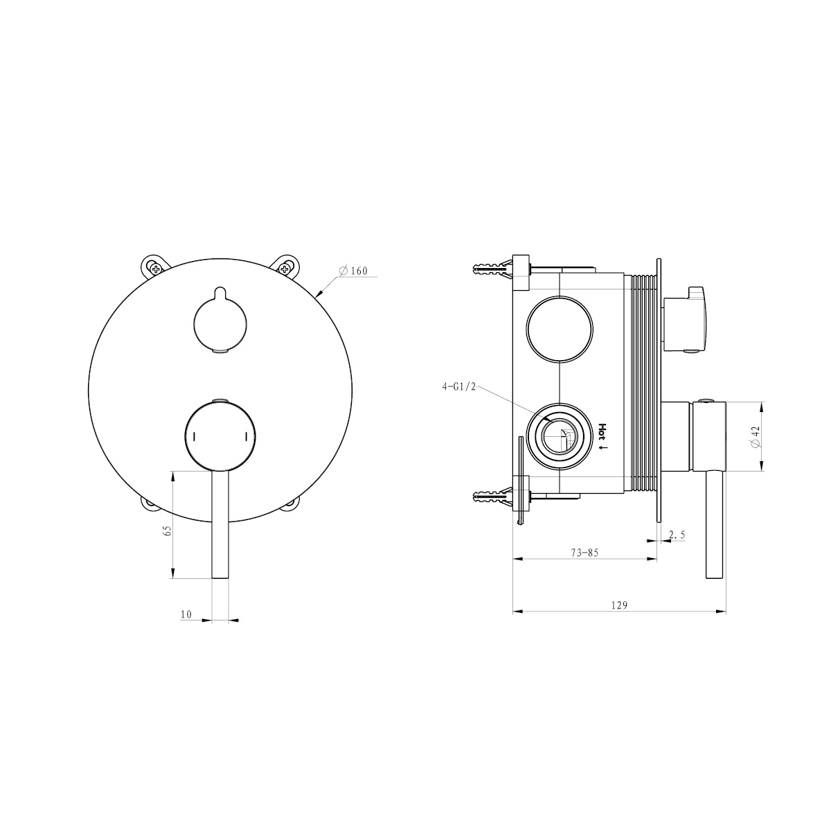 Змішувач FLY хром 03042CHR EMPORIA - Зображення 207094405-74cd7.jpg