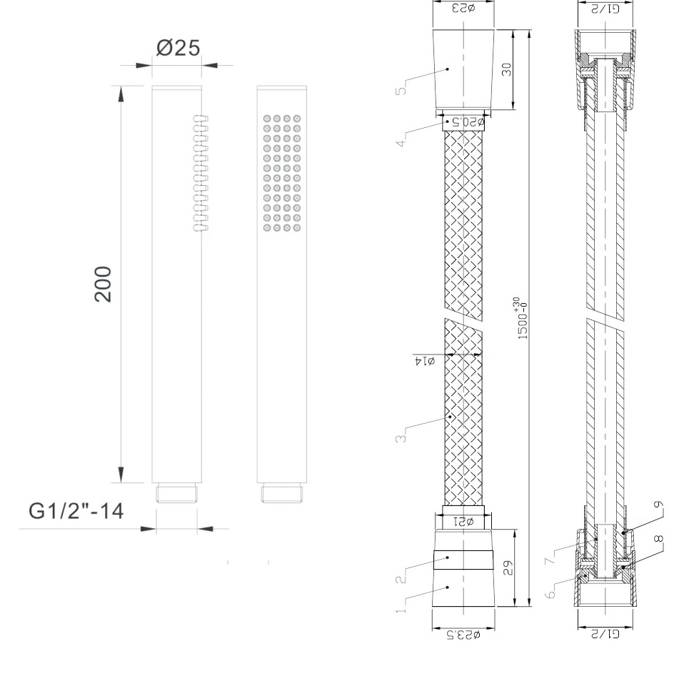 Душевая система FLY хром ZESTAW-FLY-15-CHR EMPORIA - Зображення 207094410-af439.jpg