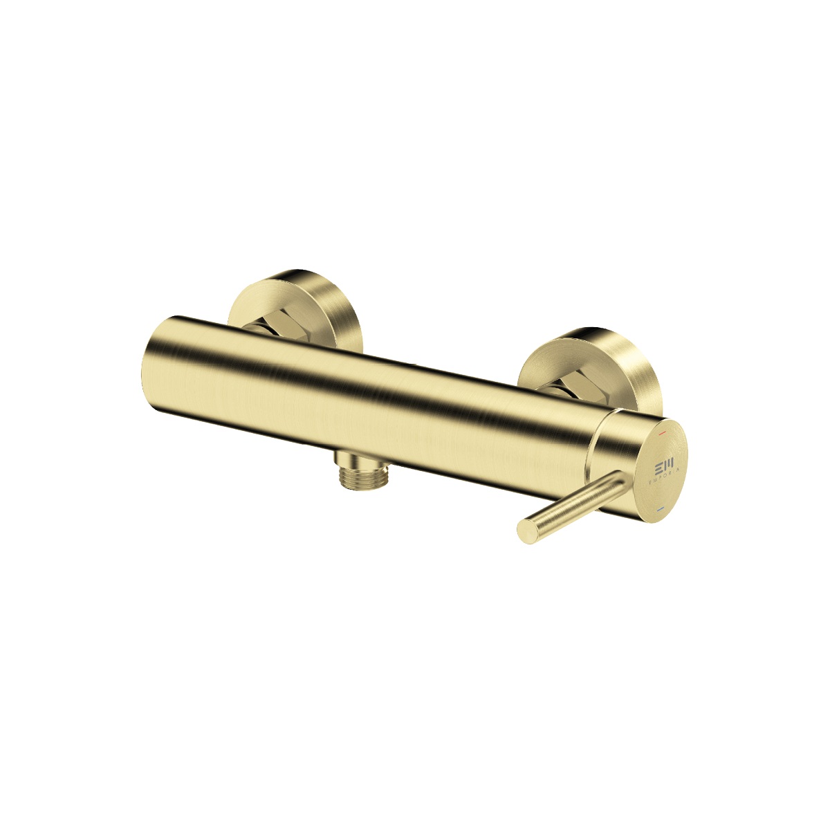 Смеситель для душа FLY золотой брашированный 03035GN EMPORIA - Зображення