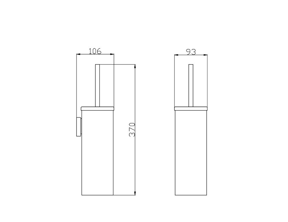 Туалетна щітка з тримачем чорний matt 5050BM EMPORIA - Зображення 207098488-8399d.jpg