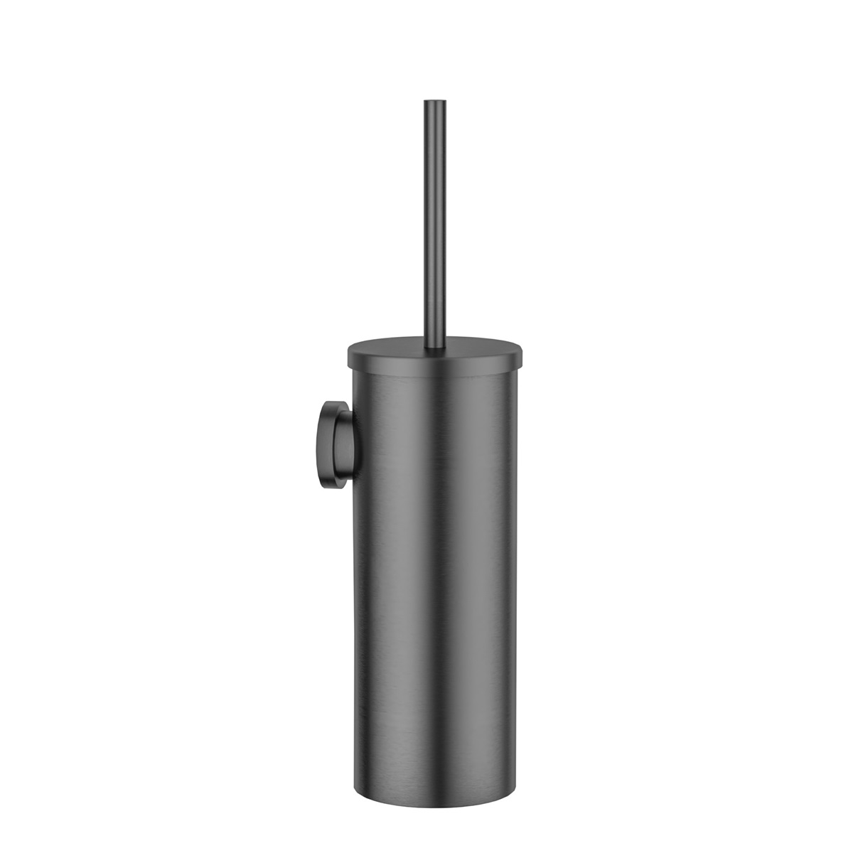 Туалетна щітка з тримачем gun metal 5050BN EMPORIA - Зображення