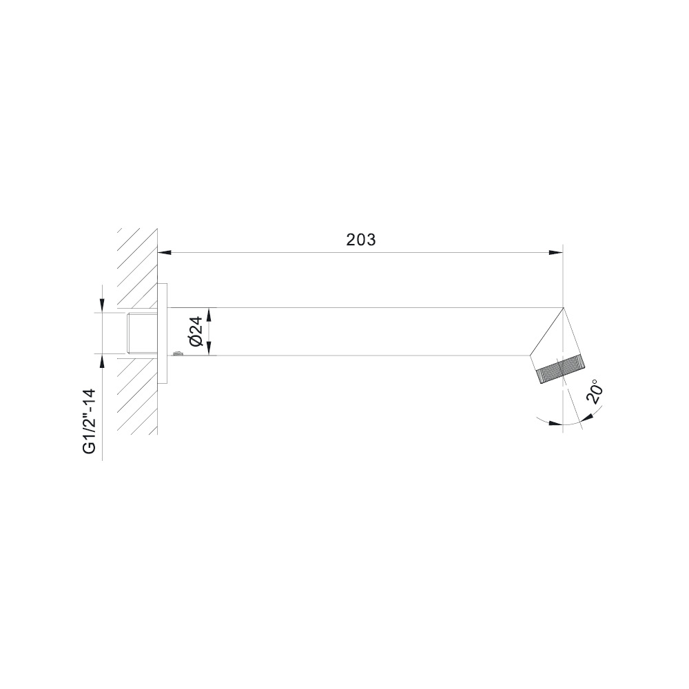 Излив для ванны ORI золотой брашированный 080160GN-P EMPORIA - Зображення 207144928-17545.jpg
