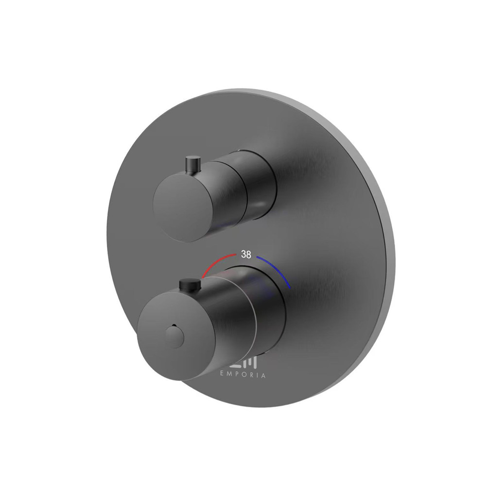 Змішувач ORI gun metal 08043BN EMPORIA - Зображення