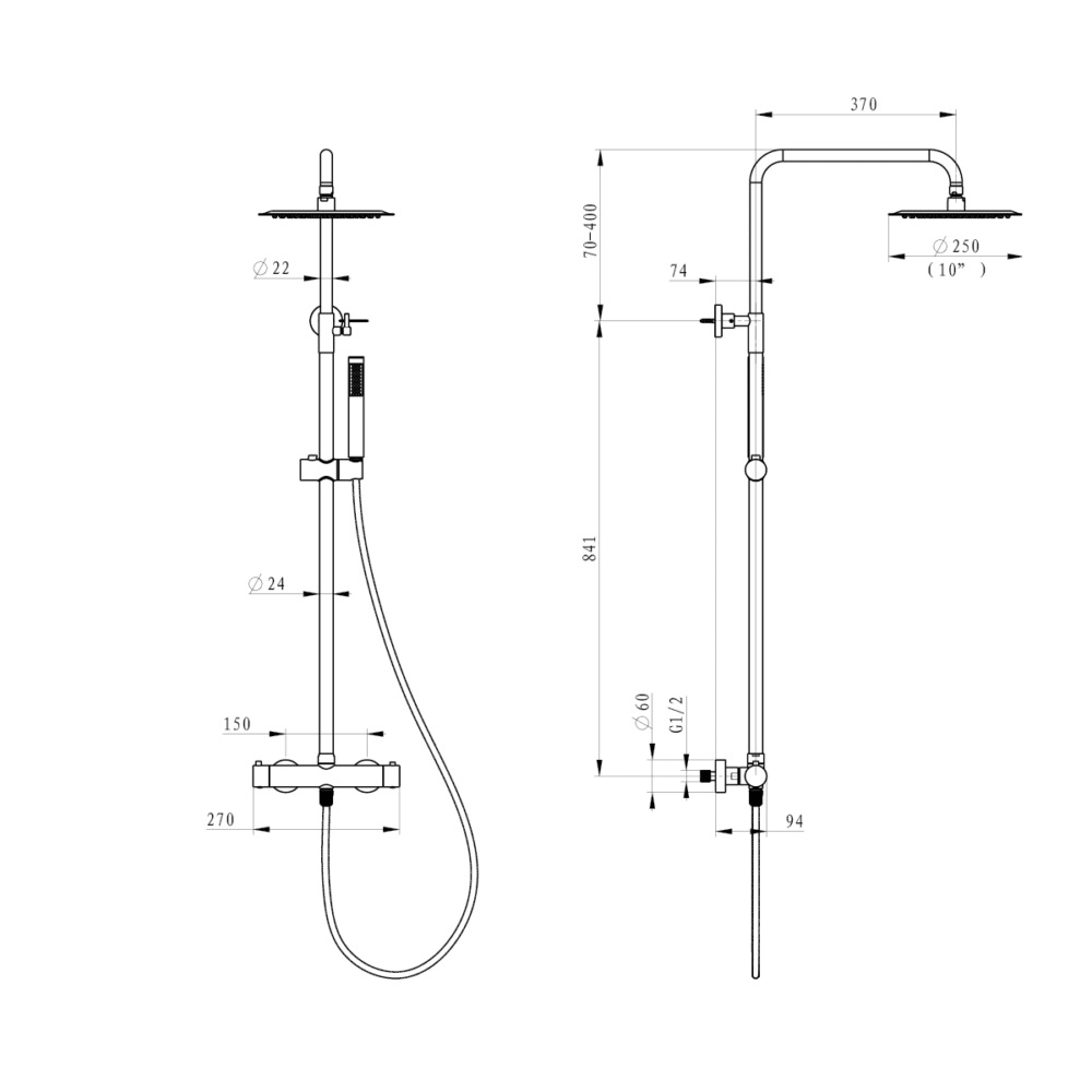 Душевая система FLY хром 0401202CHR EMPORIA - Зображення 207144980-dcfd1.jpg