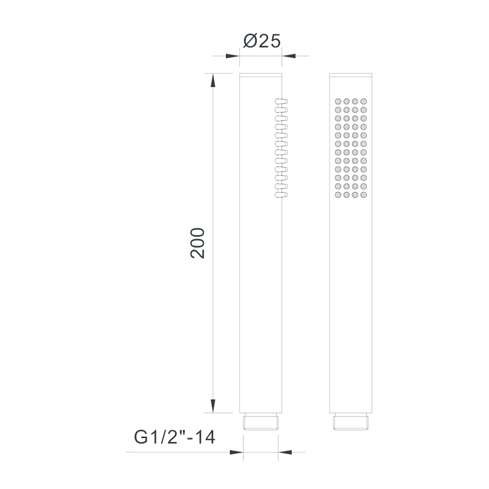 Лійка для ручного душу чорний matt 040712BM EMPORIA - Зображення 207144999-8b5ac.jpg