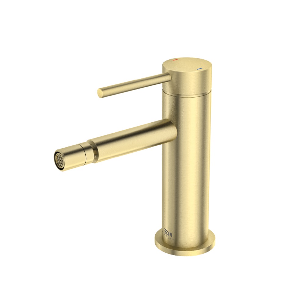 Смеситель для биде FLY золотой брашированный 03020GN EMPORIA - Зображення