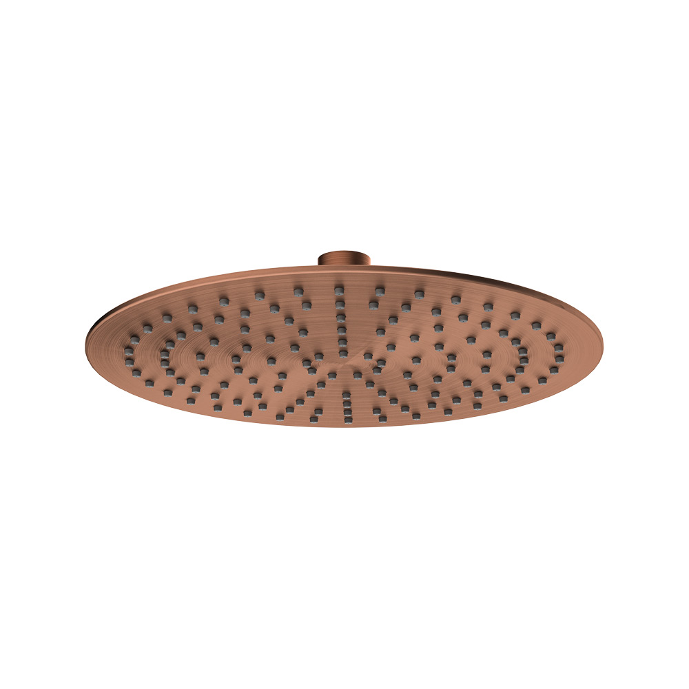 Верхний душ 250 мм медь брашированная 04062BRG EMPORIA - Зображення