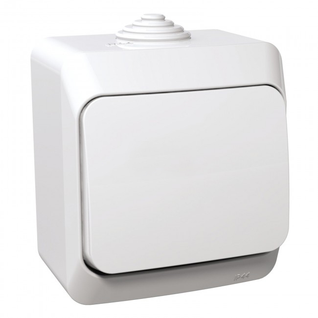 Вимикач 1-клавішний Білий CEDAR (WDE000510), Schneider Electric - Зображення 2076309-8c101.jpg