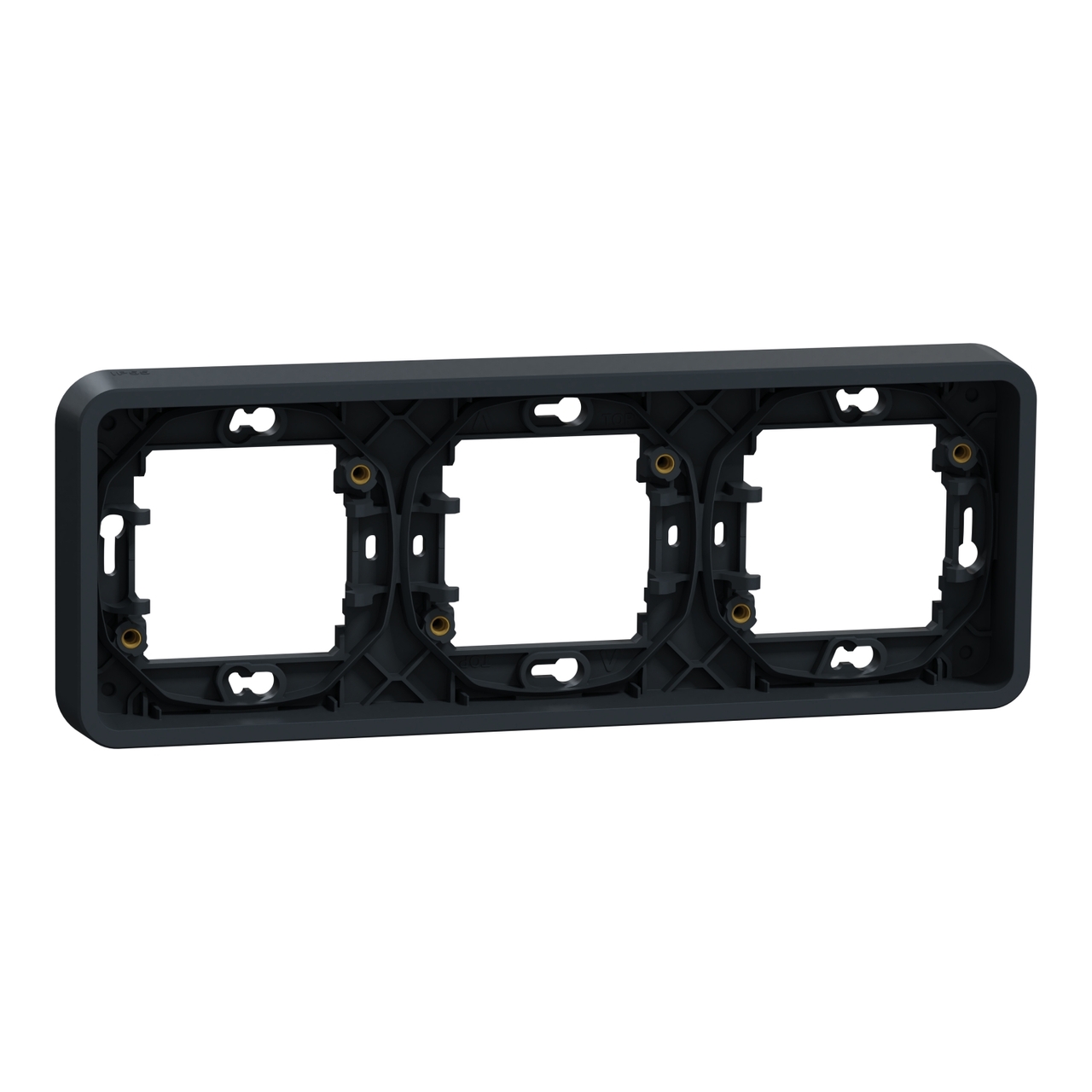 Рамка 3-местная горизонтальная IP55 Черный MUREVA STYL (MUR34109), Schneider Electric - Зображення 2076351-8f574.jpg