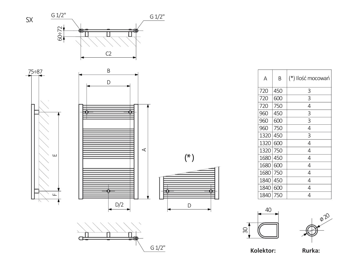 Полотенцесушитель TK1 1840x750 Ral 9016 TGTK1184075K916SX Terma - Зображення 207836648-461e9.jpg