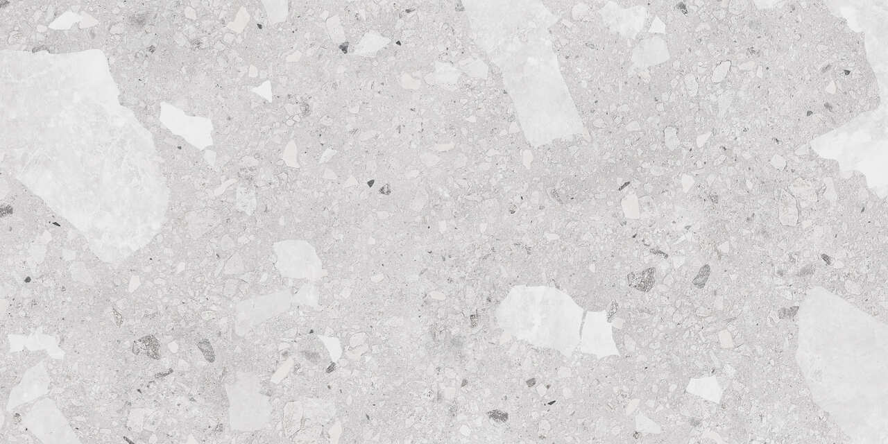 Плитка керамогранітна Genesis Light Grey RECT MAT 598x1198 Cersanit - Зображення