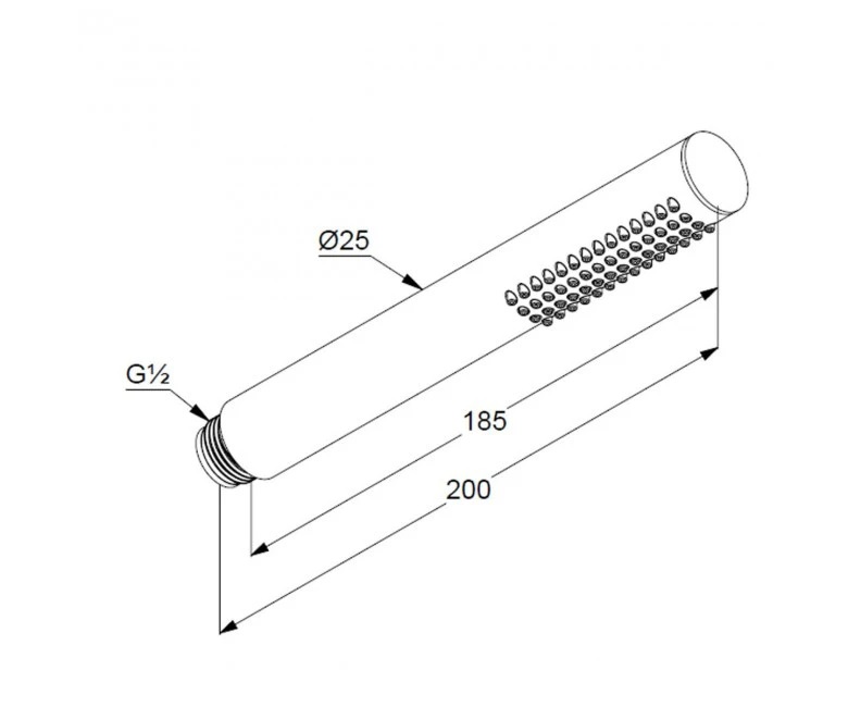 Лійка для ручного душу 1S Nova Fonte бронза брашована 39120N1-00 Kludi - Зображення 209106567-0cf81.jpg