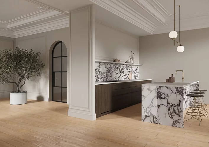 Плитка керамогранитная Woodcore Crema SZKL RECT STR MAT 198x1198 Paradyz - Зображення 209106646-0b7e9.jpg