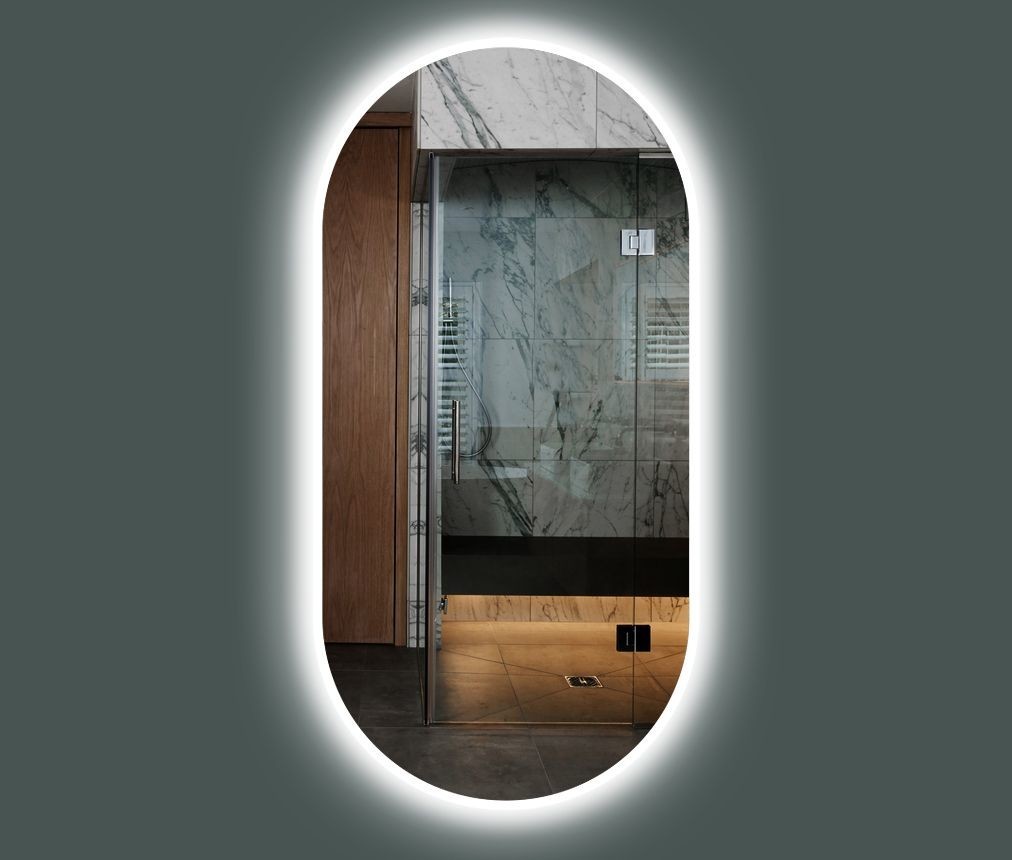 Дзеркало Sofia Edge 500x900 LED + options Juergen Mirror - Зображення