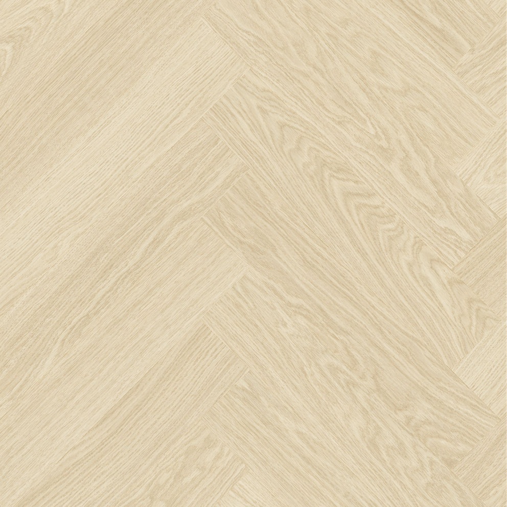 Виниловый пол Ciro Herringbone Дуб чистый полярный 630х126x6 Quick-Step - Зображення