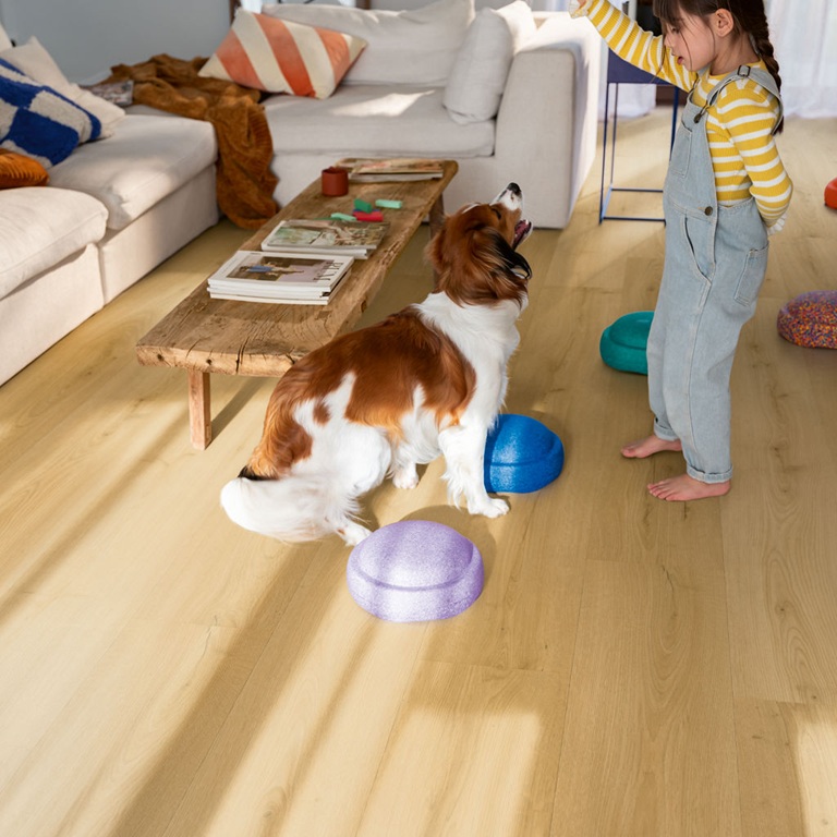 Виниловый пол Bloom Дуб шлифованный медовый 1494х209x6 Quick-Step - Зображення 209389767-83c2b.jpeg